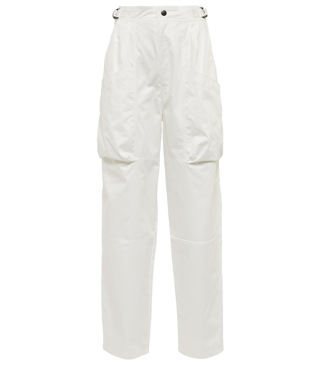 Pantalon Ferima à taille haute en coton | Isabel Marant