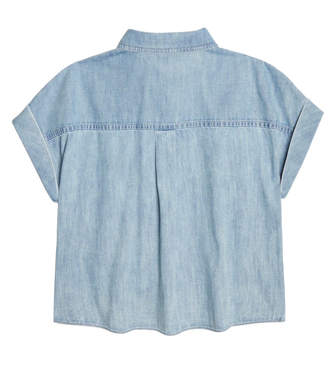 Verziertes Jeanshemd | Brunello Cucinelli Kids
