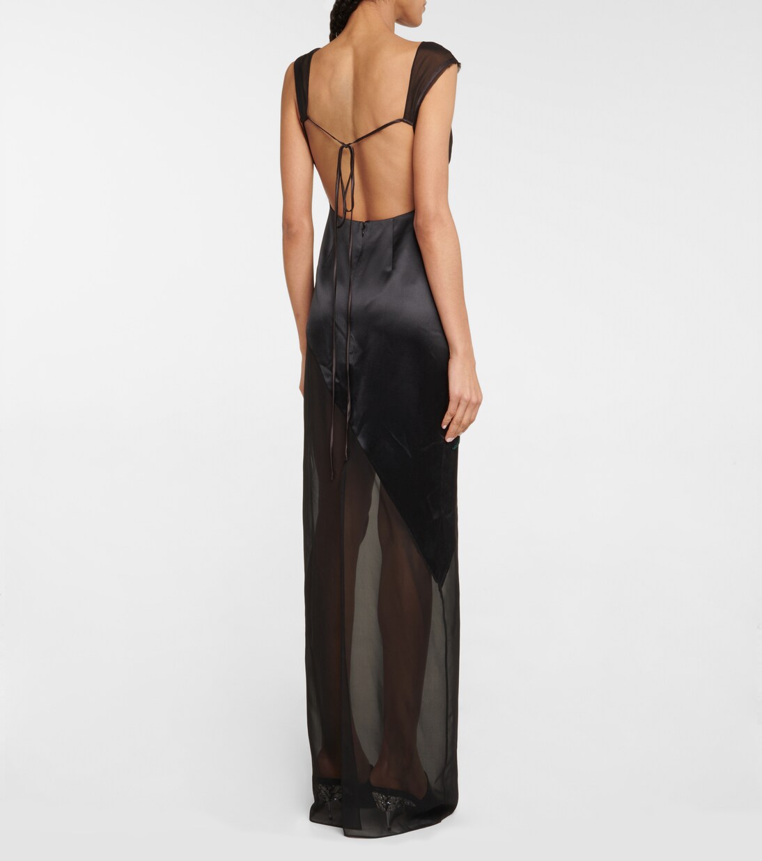 Besticktes Maxikleid aus Seide | Peter Do