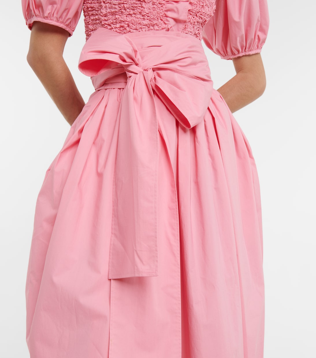 Midirock Junita aus Baumwollpopeline | Cecilie Bahnsen