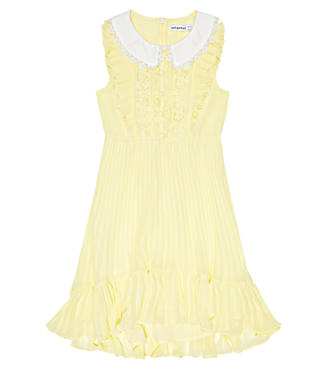 Floral guipure lace dress | Self-Portrait Kids