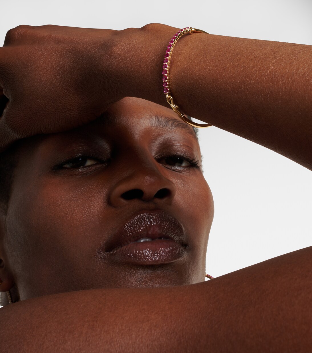 Bracelet Lenox en or 18 ct et saphirs | Melissa Kaye