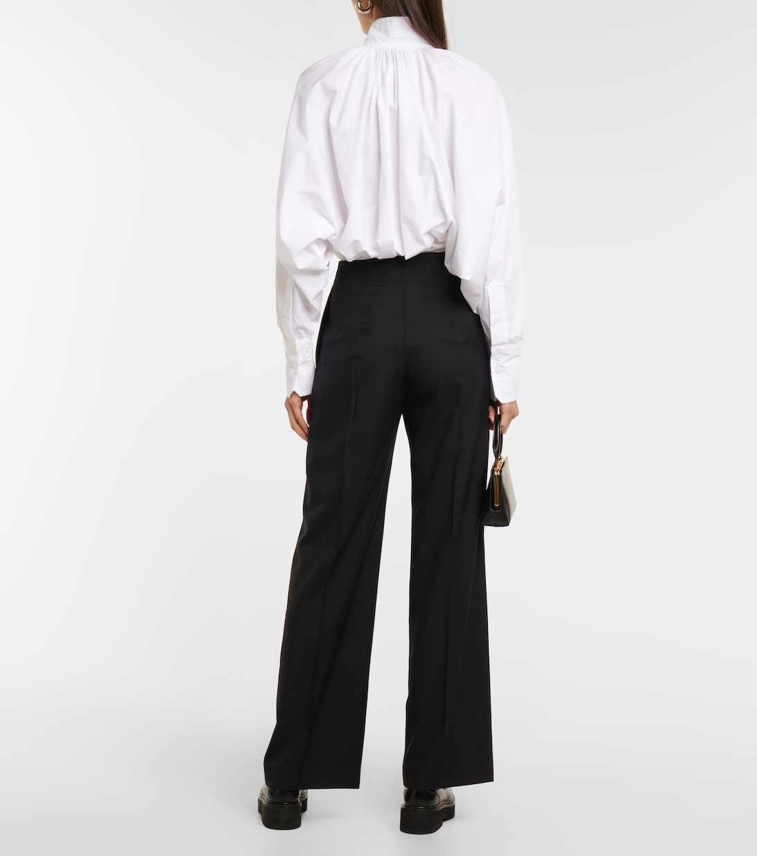 Pantalon ample en laine | Patou