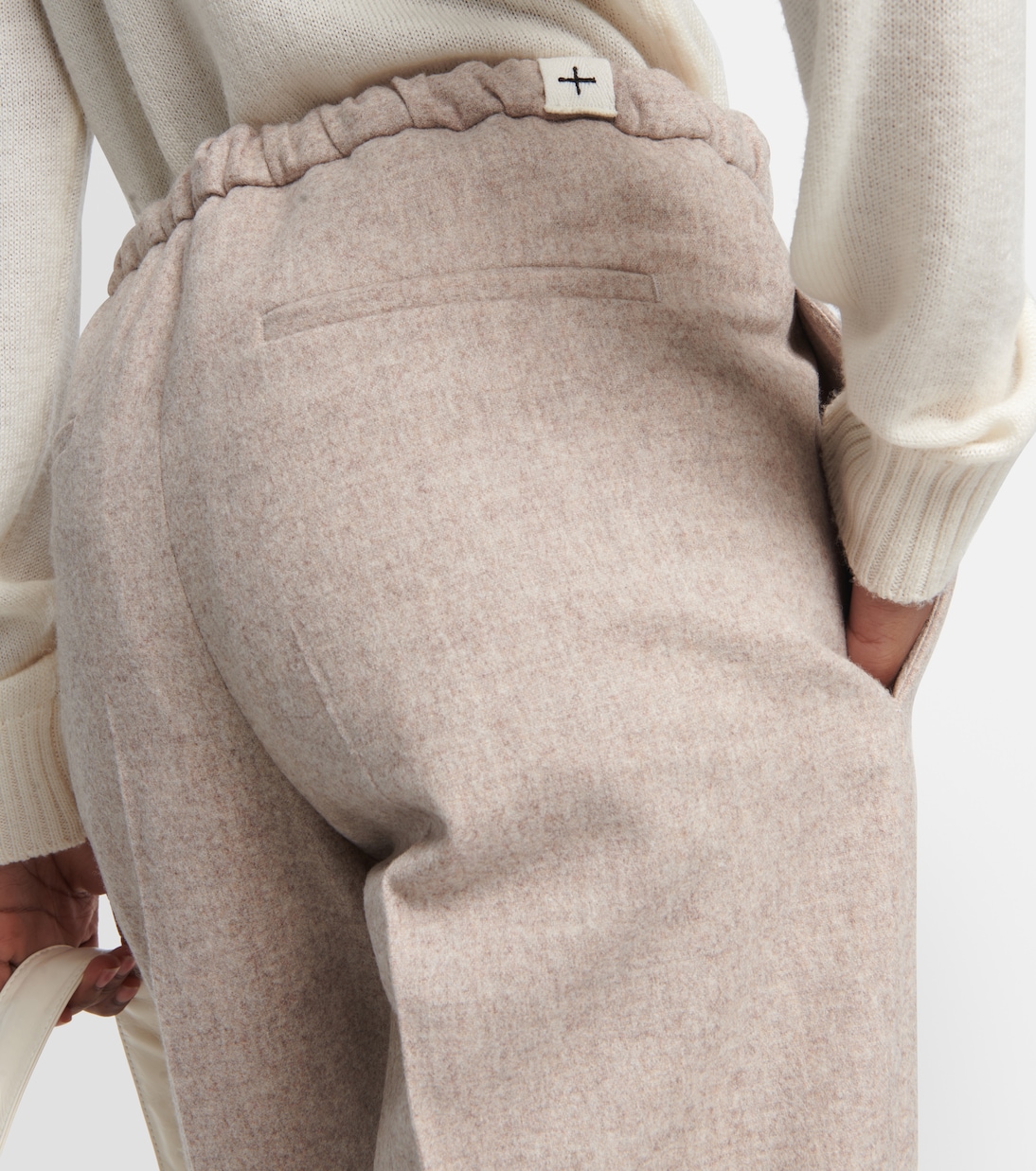Cropped-Hose aus Wolle | Jil Sander