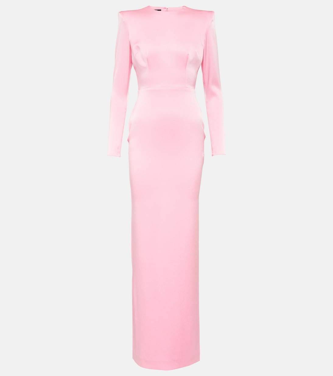 Robe longue Daley en crêpe de satin | Alex Perry