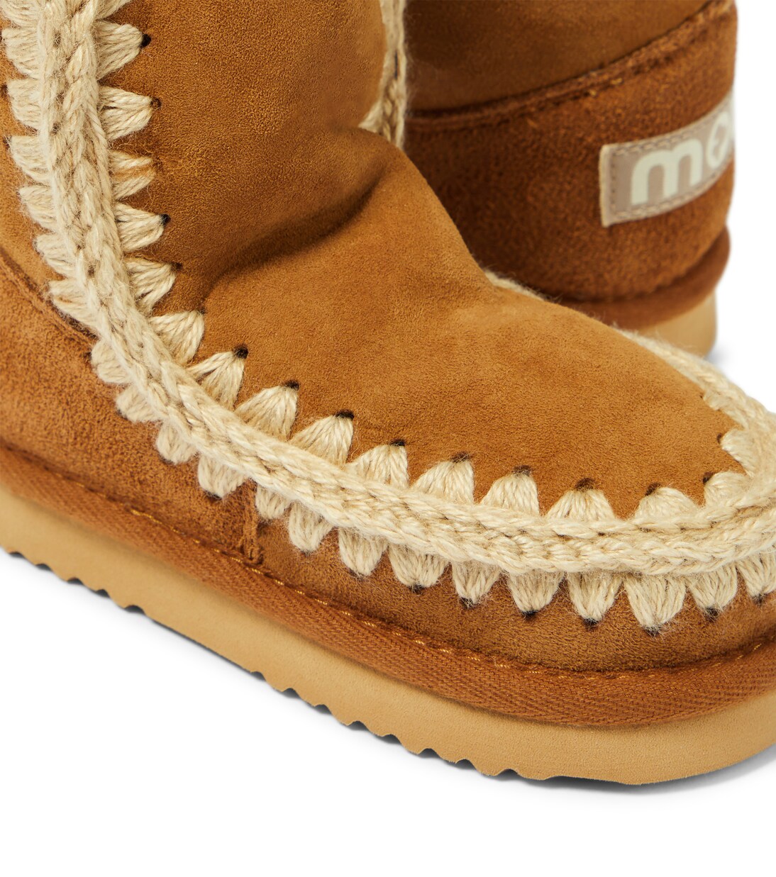 Bottes en daim et shearling | Mou Kids