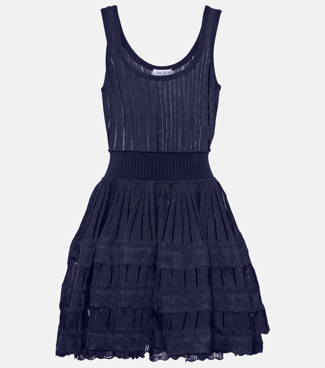 Minikleid aus Rippstrick | Alaïa