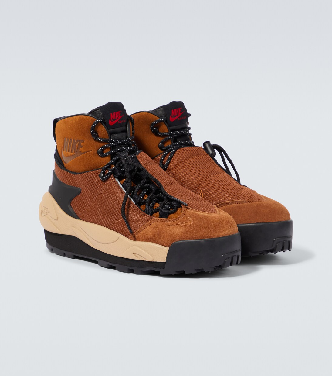 X Sacai Sneakers Magmascape mit Veloursleder | Nike