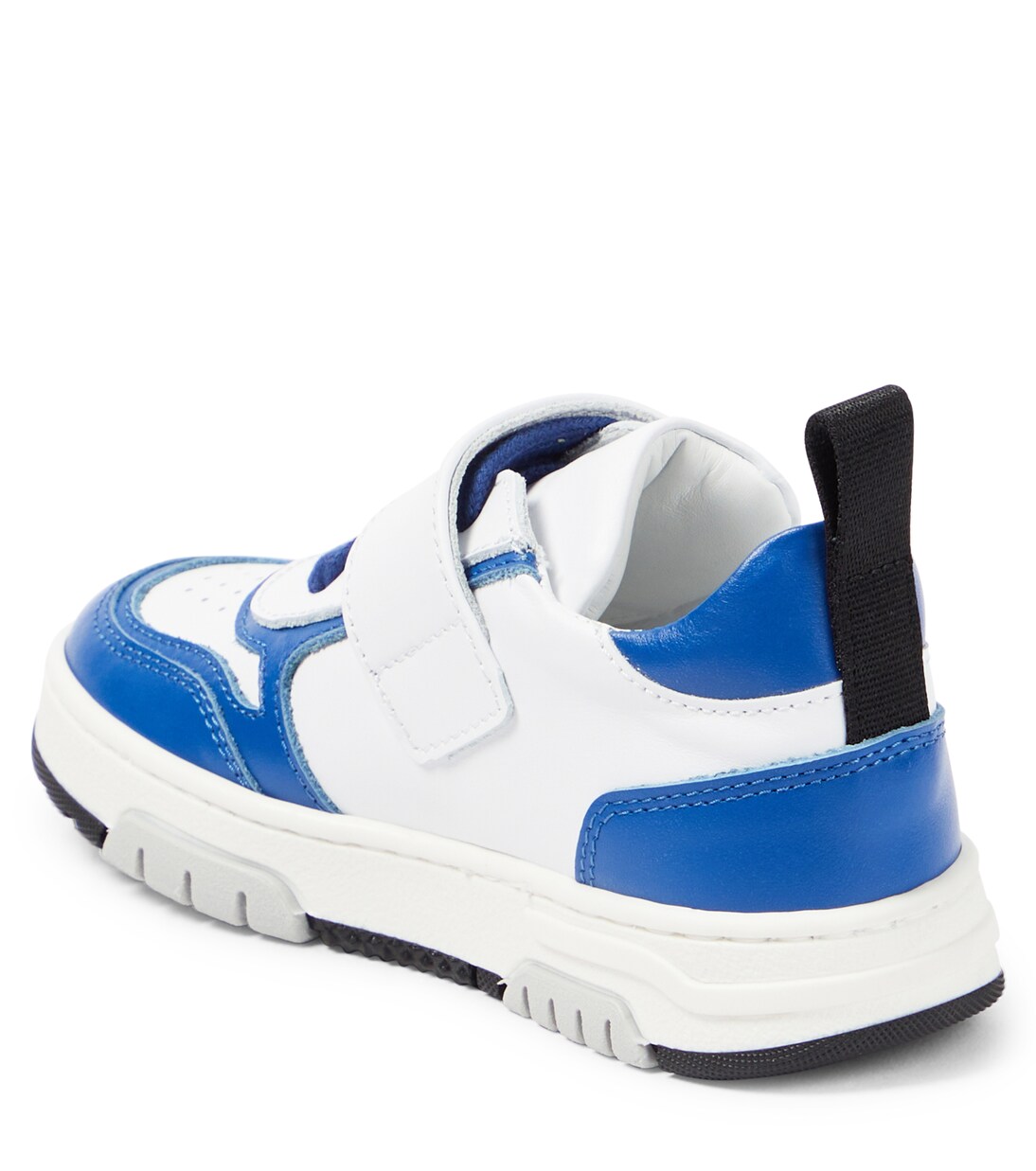 Logo leather sneakers | Moschino Kids