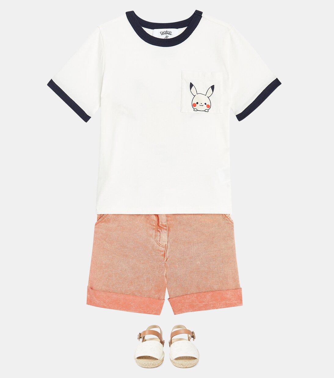 Cathy denim shorts | Bonpoint