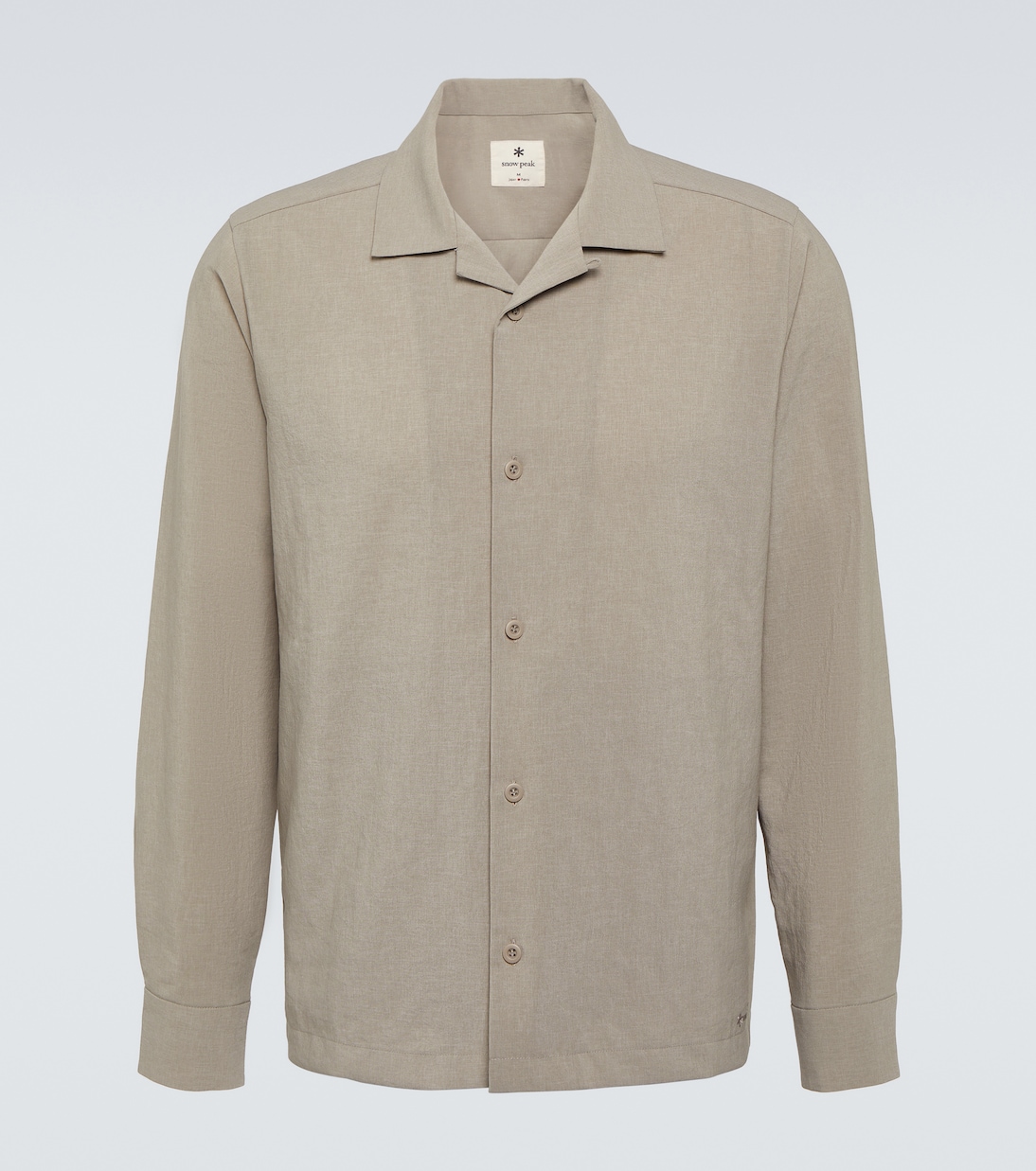 Pe Light technical poplin shirt | Snow Peak