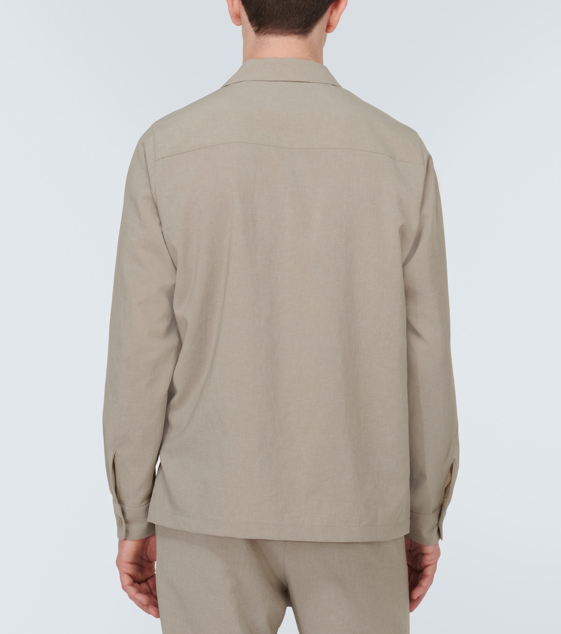 Pe Light technical poplin shirt | Snow Peak