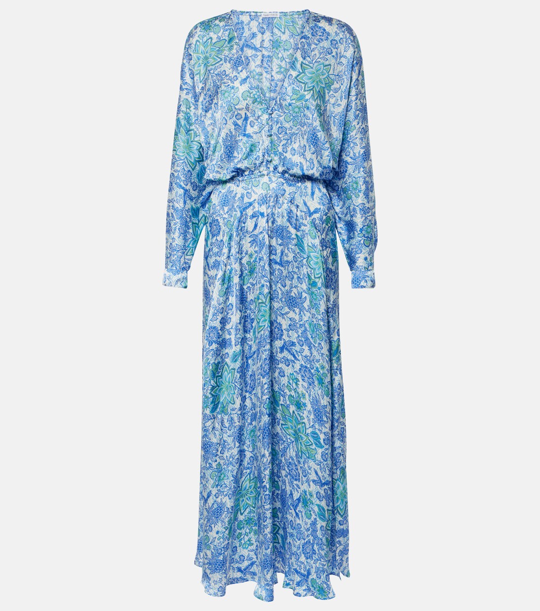 Robe midi imprimée | Poupette St Barth