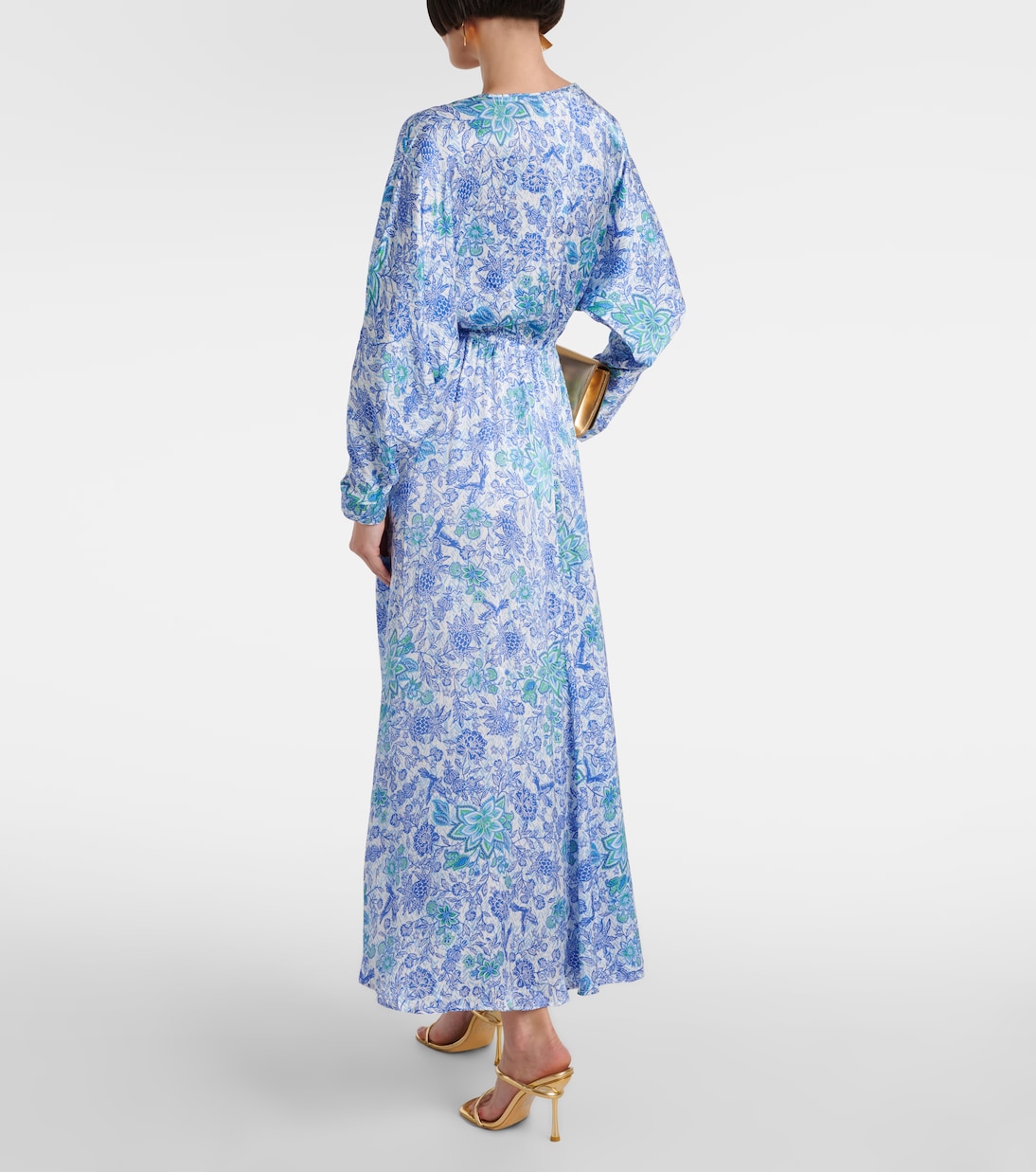 Robe midi imprimée | Poupette St Barth