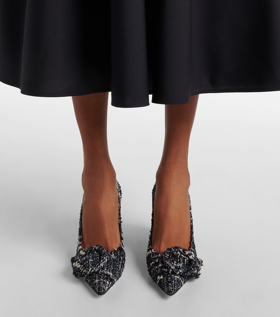 Pumps aus Bouclé | Gianvito Rossi