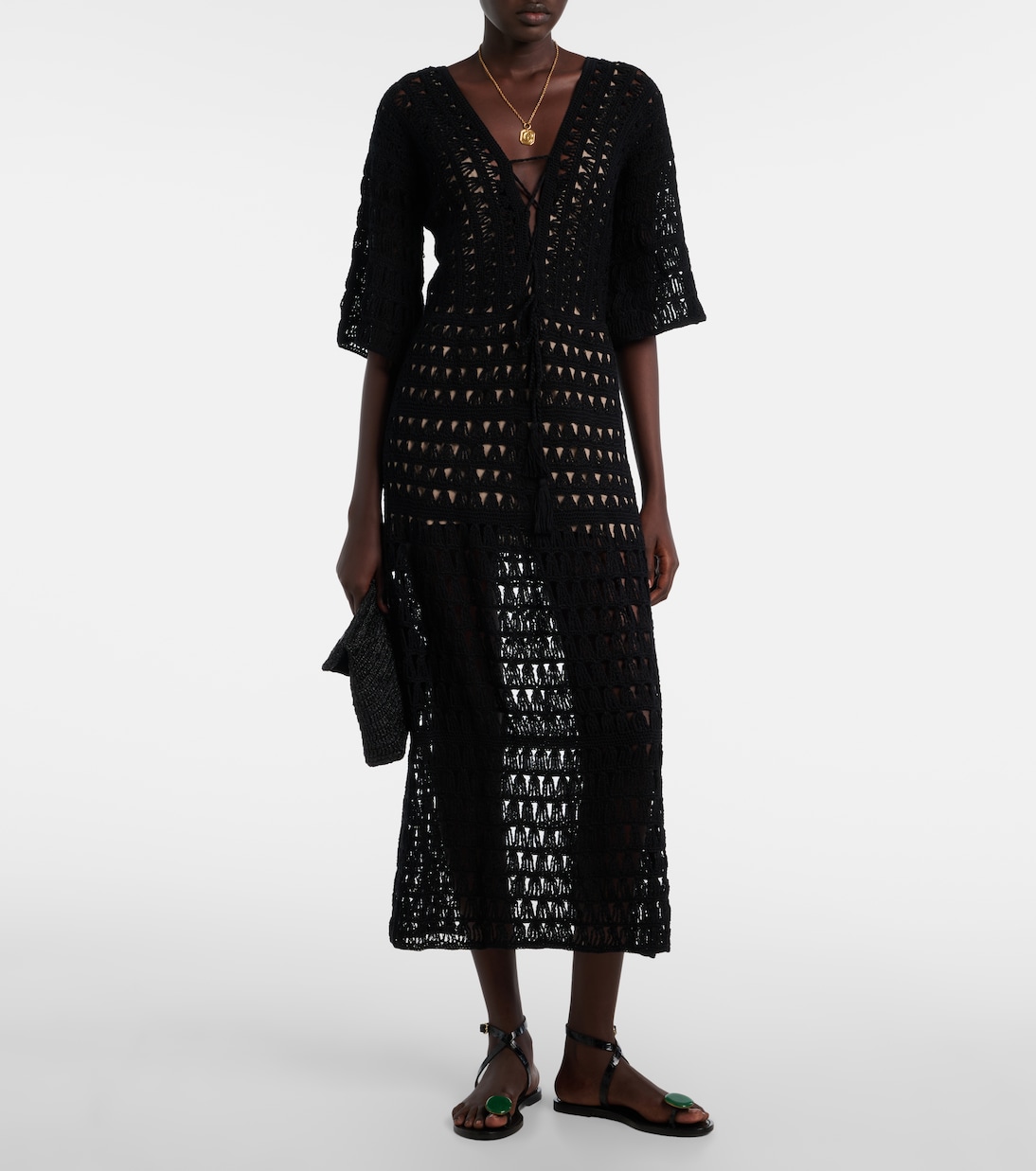 Maxikleid Marissa aus Häkelstrick | Anna Kosturova