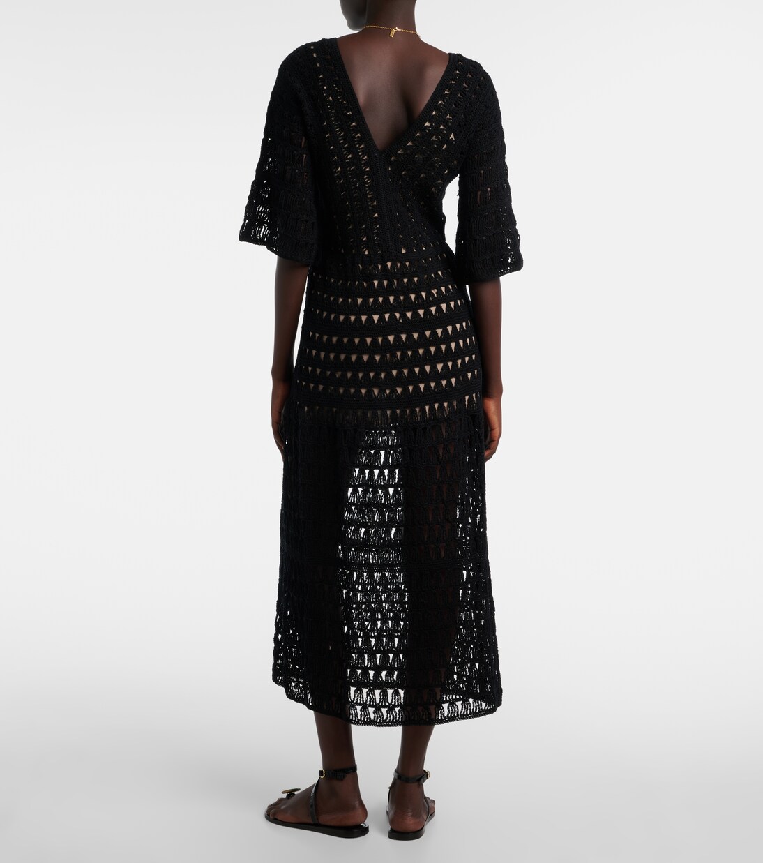 Maxikleid Marissa aus Häkelstrick | Anna Kosturova