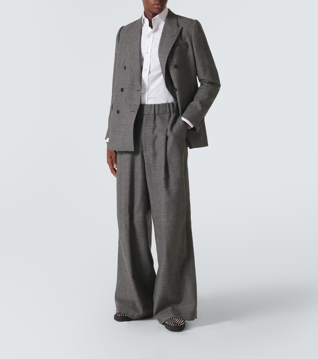 High-Top Sneakers Louis Spikes aus Leder | Christian Louboutin