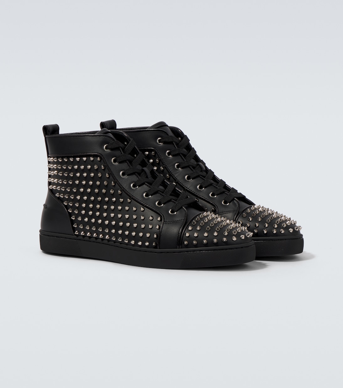 High-Top Sneakers Louis Spikes aus Leder | Christian Louboutin