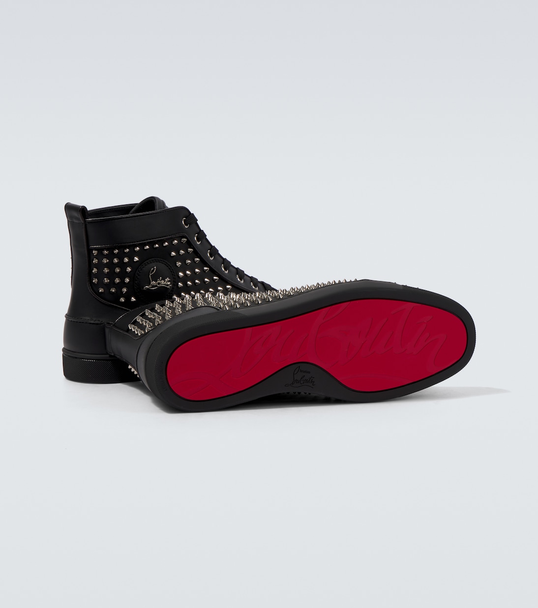 High-Top Sneakers Louis Spikes aus Leder | Christian Louboutin