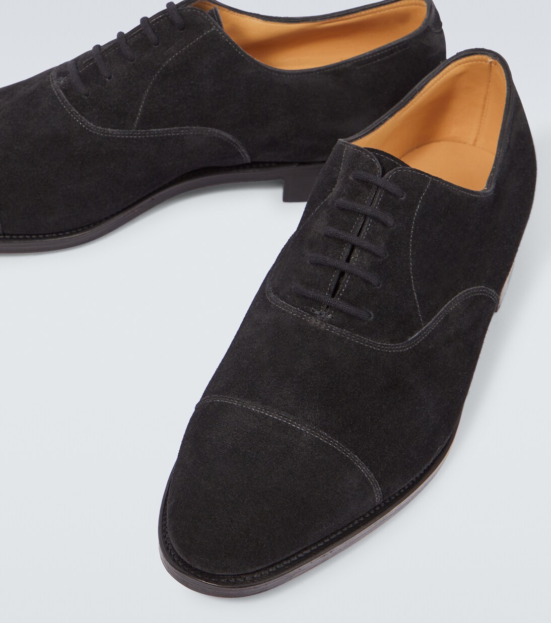 Schnürschuhe City II aus Veloursleder | John Lobb