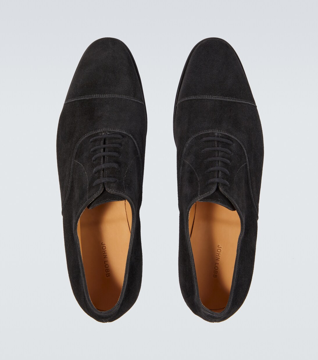 Schnürschuhe City II aus Veloursleder | John Lobb