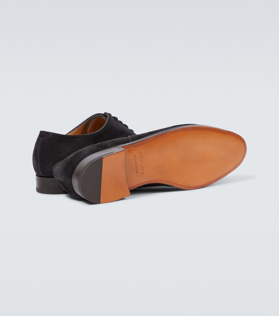 Schnürschuhe City II aus Veloursleder | John Lobb