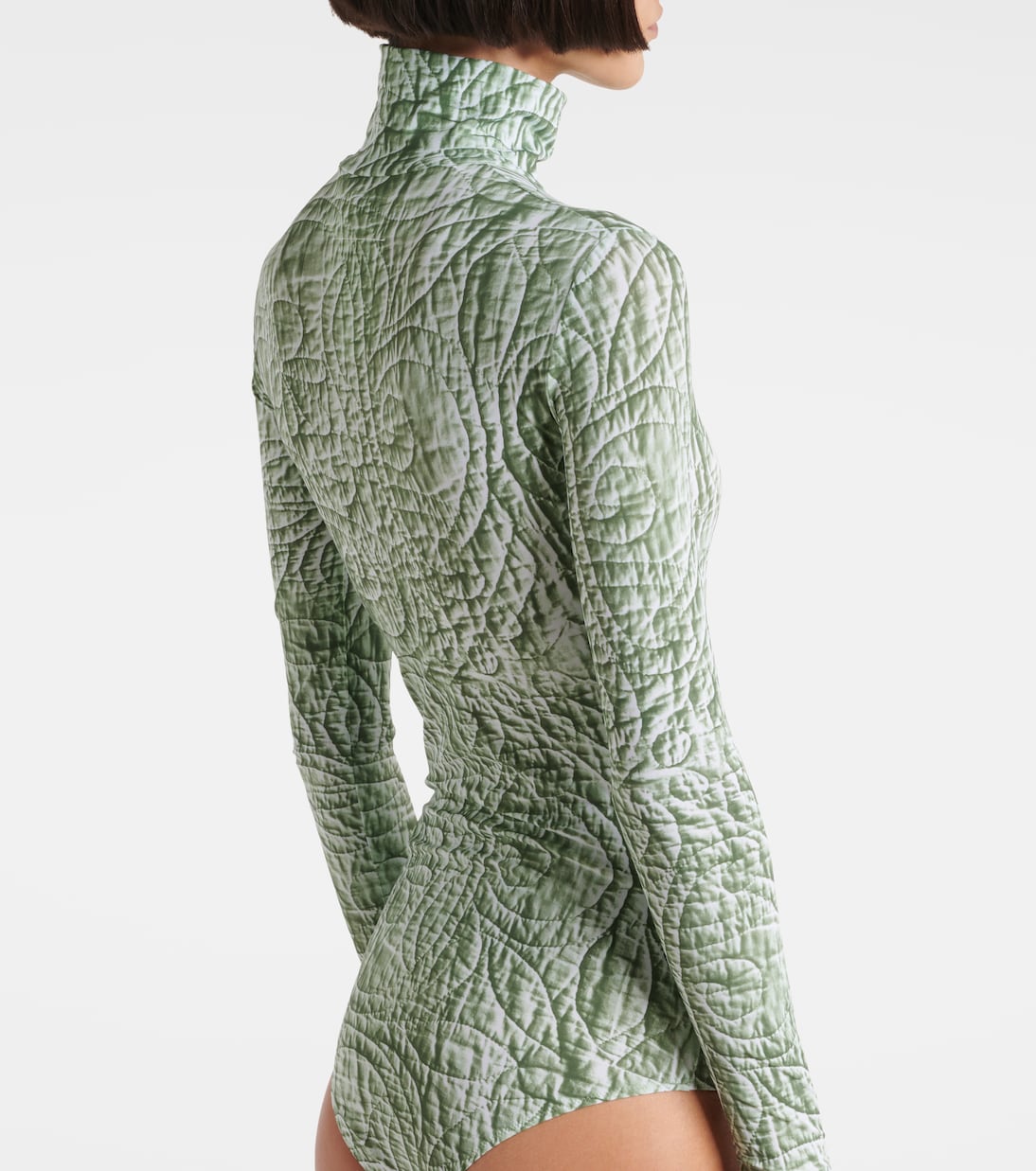 Bedruckter Body aus Jersey | MM6 Maison Margiela