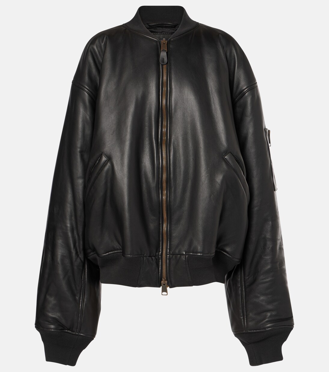 Chaqueta bomber de piel | Balenciaga