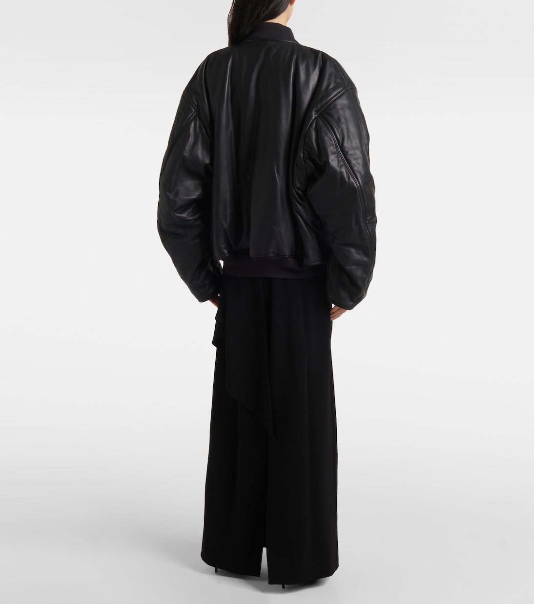 Chaqueta bomber de piel | Balenciaga