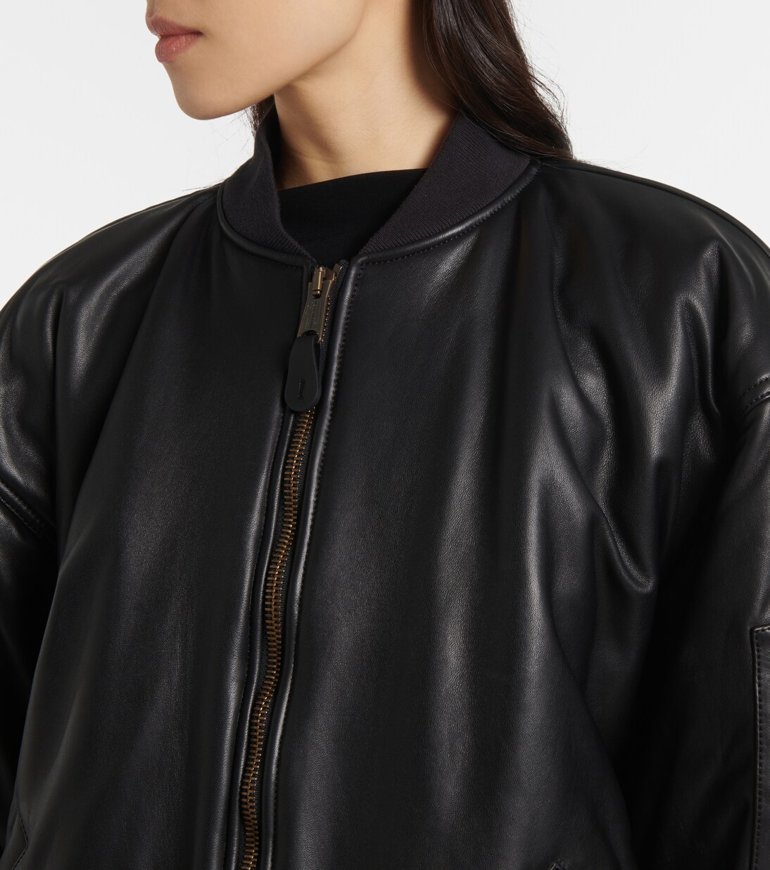 Chaqueta bomber de piel | Balenciaga
