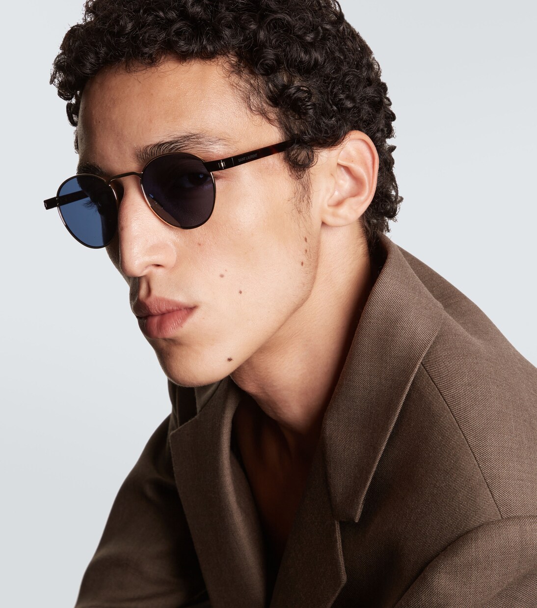 Hyper Rimlock aviator sunglasses | Saint Laurent