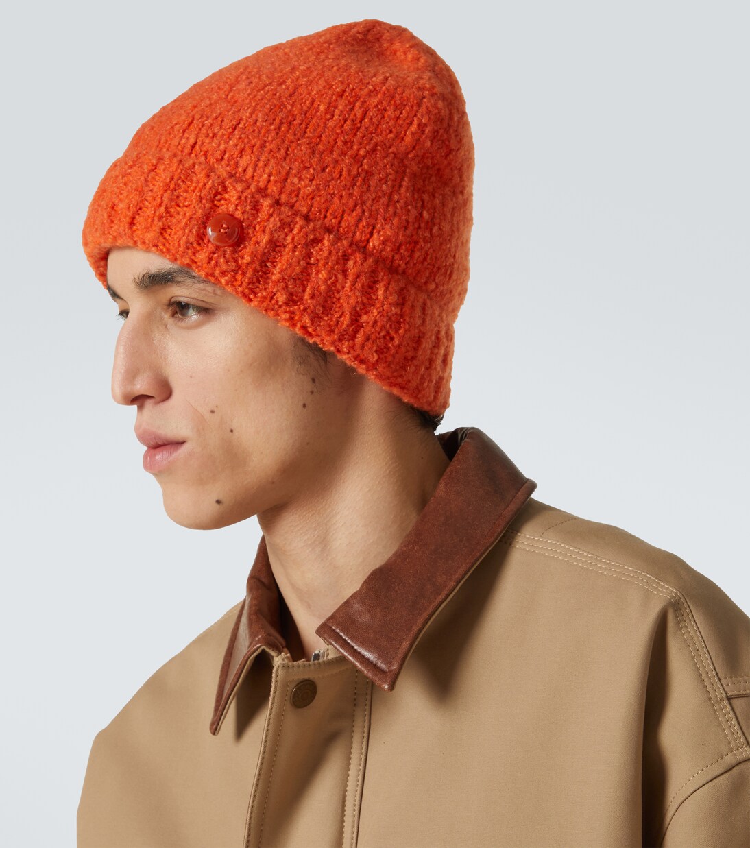 Berretto Vermillion Wind in cashmere | God's True Cashmere