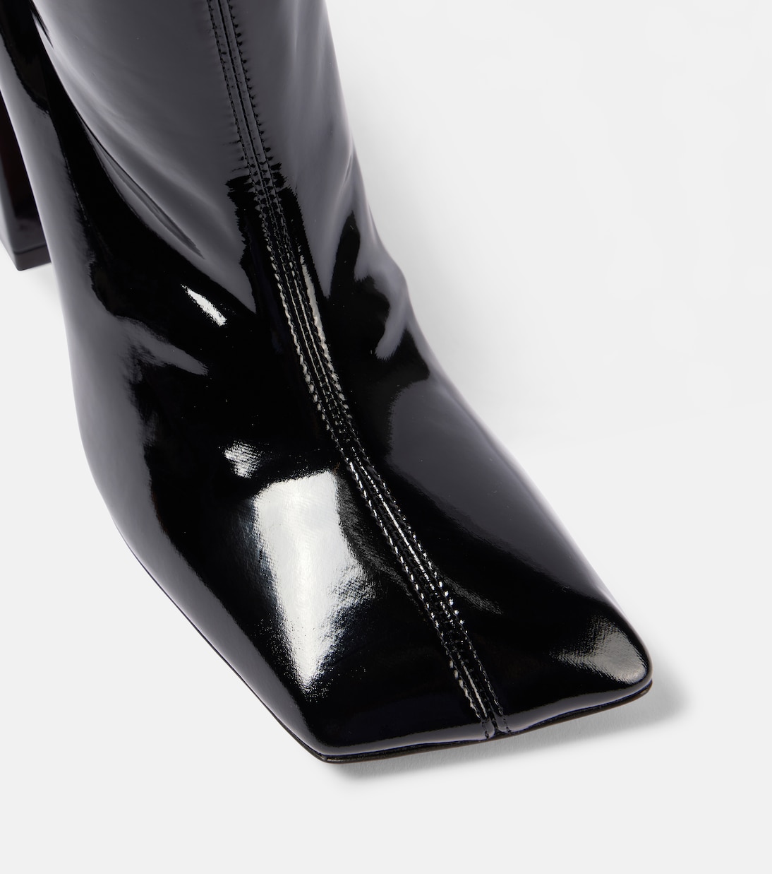 Stivaletti Marine 95 in latex  | Amina Muaddi