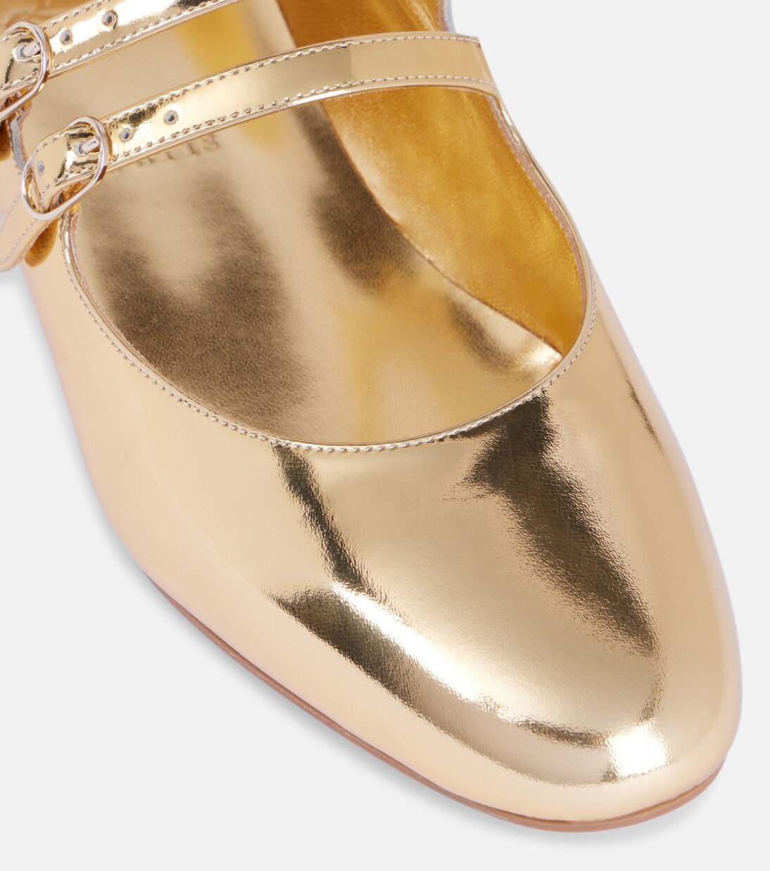 Sweet Jane mirrored leather Mary Jane flats | Christian Louboutin
