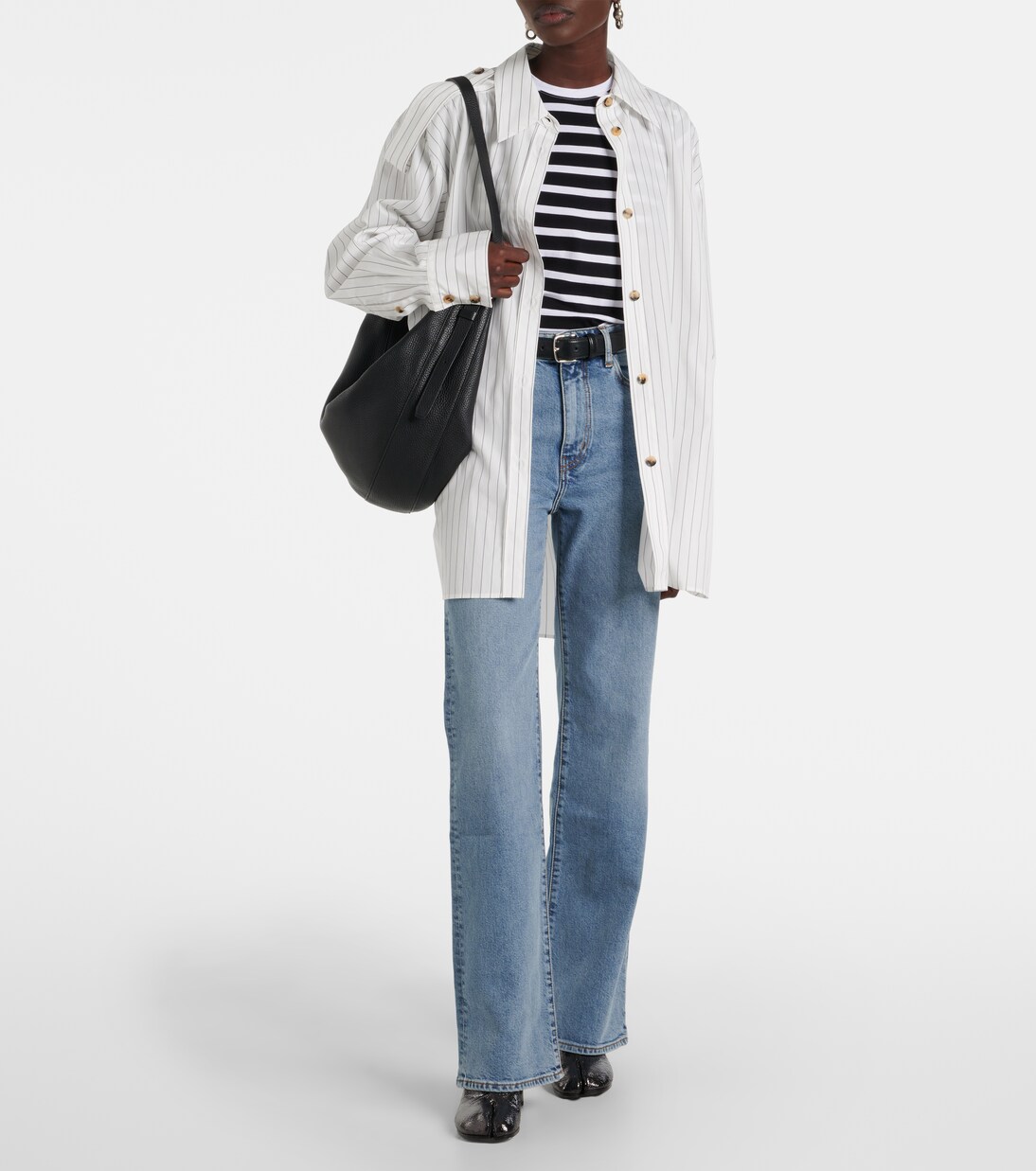 High-Rise Flared Jeans Arrow | Frame