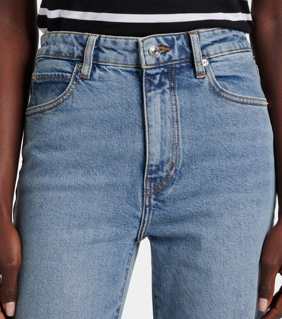 High-Rise Flared Jeans Arrow | Frame