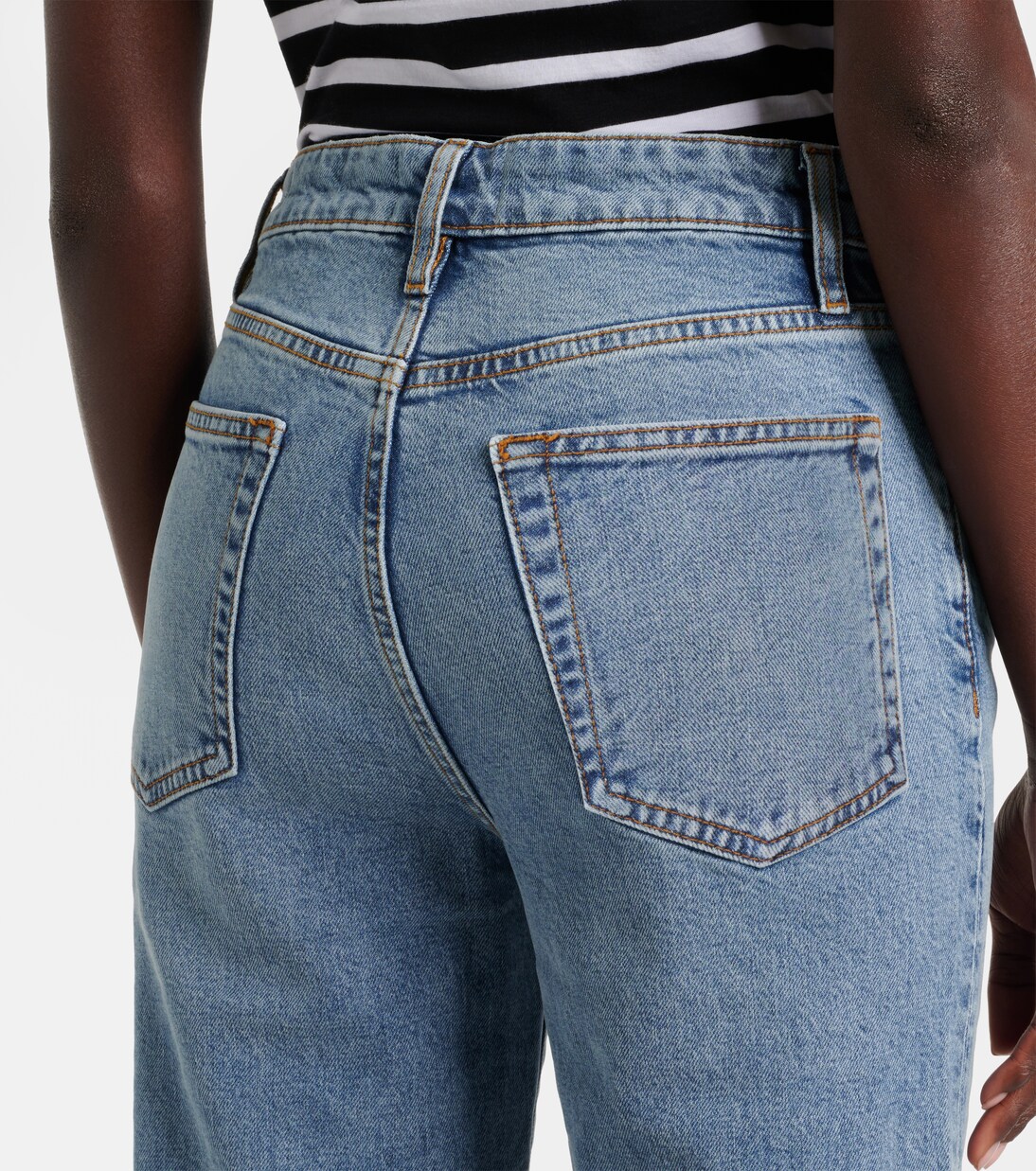 High-Rise Flared Jeans Arrow | Frame