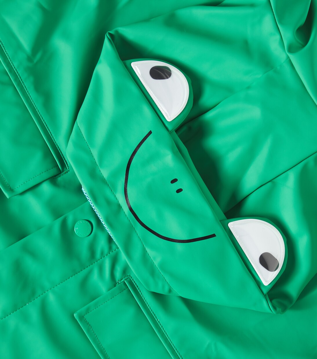 Frog technical raincoat | Stella McCartney Kids