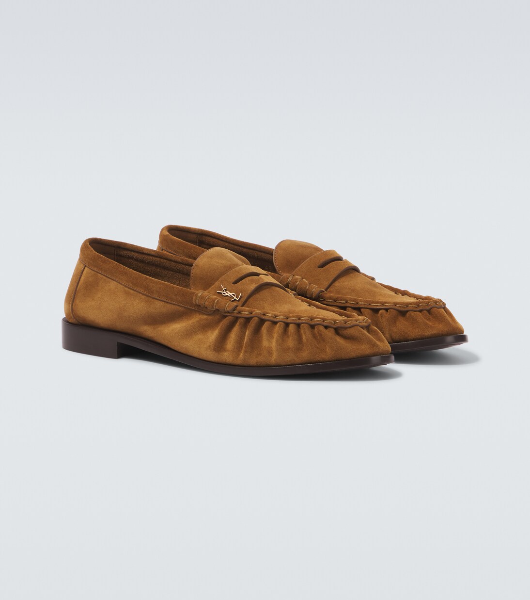 Loafers Le Loafer aus Veloursleder | Saint Laurent