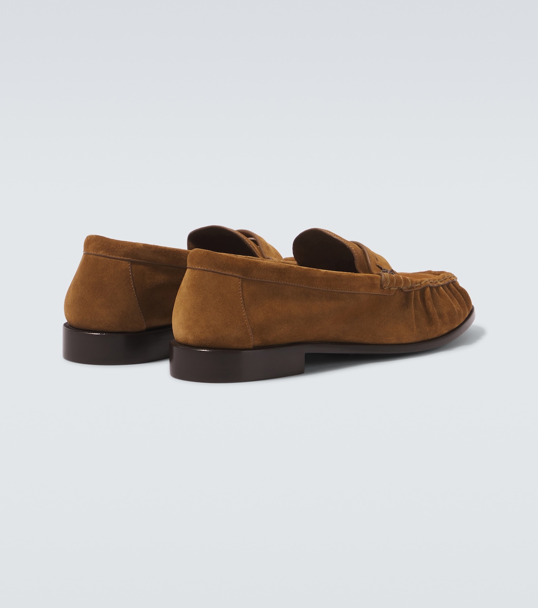 Loafers Le Loafer aus Veloursleder | Saint Laurent