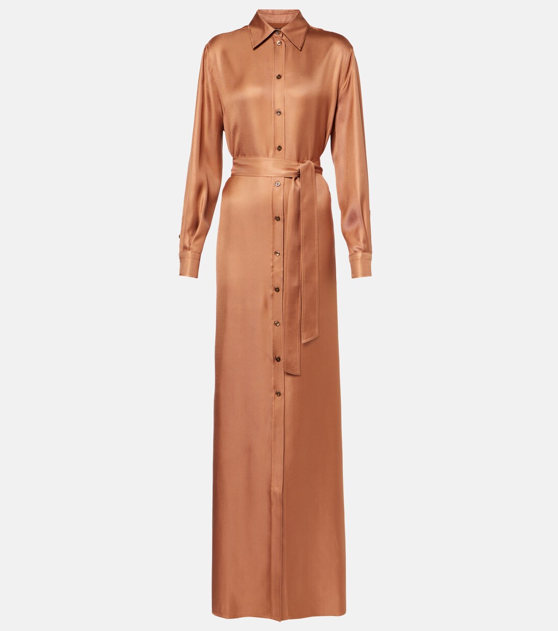 Abito chemisier in twill di seta | Tom Ford