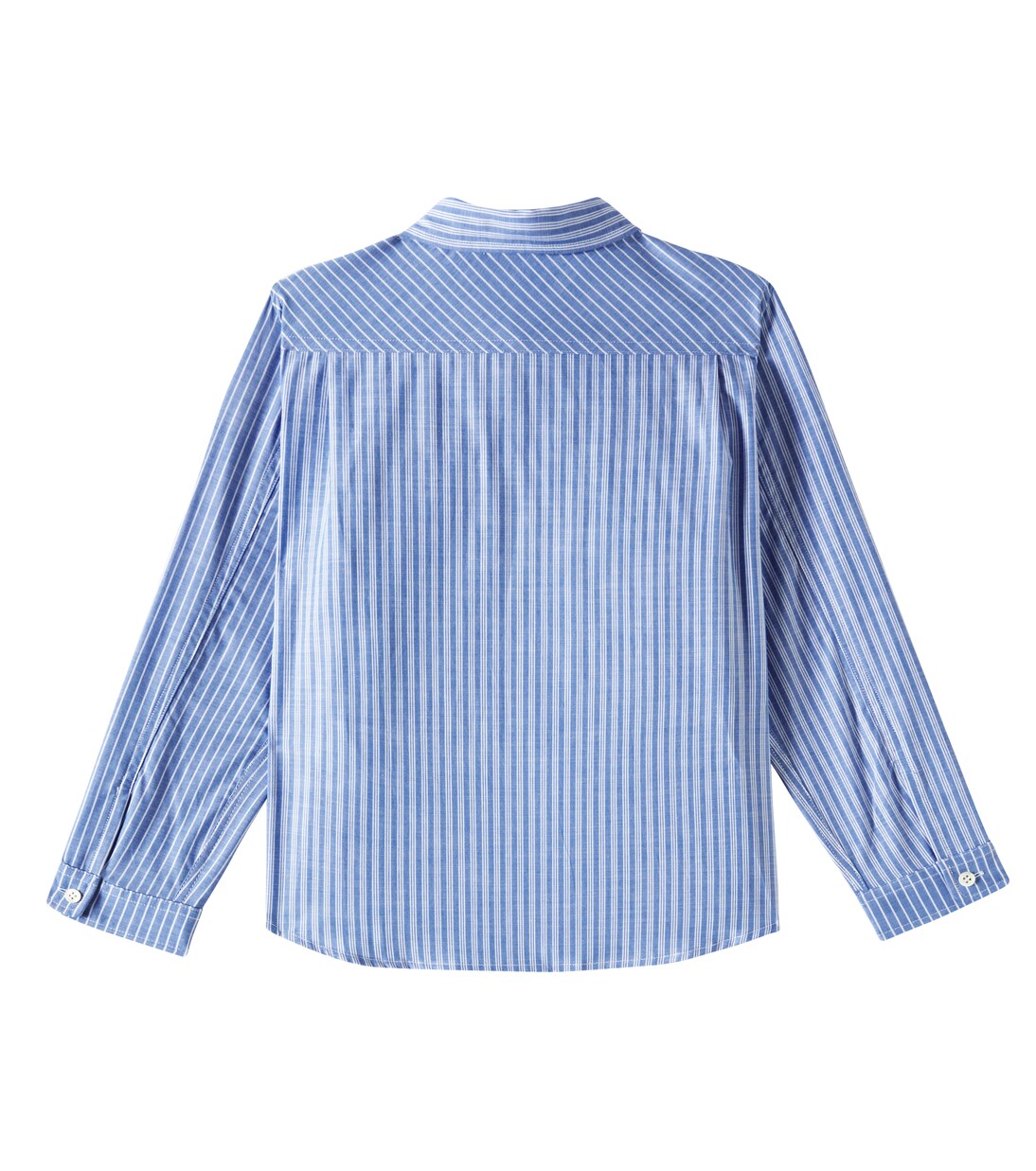 Tango striped cotton poplin shirt | Bonpoint