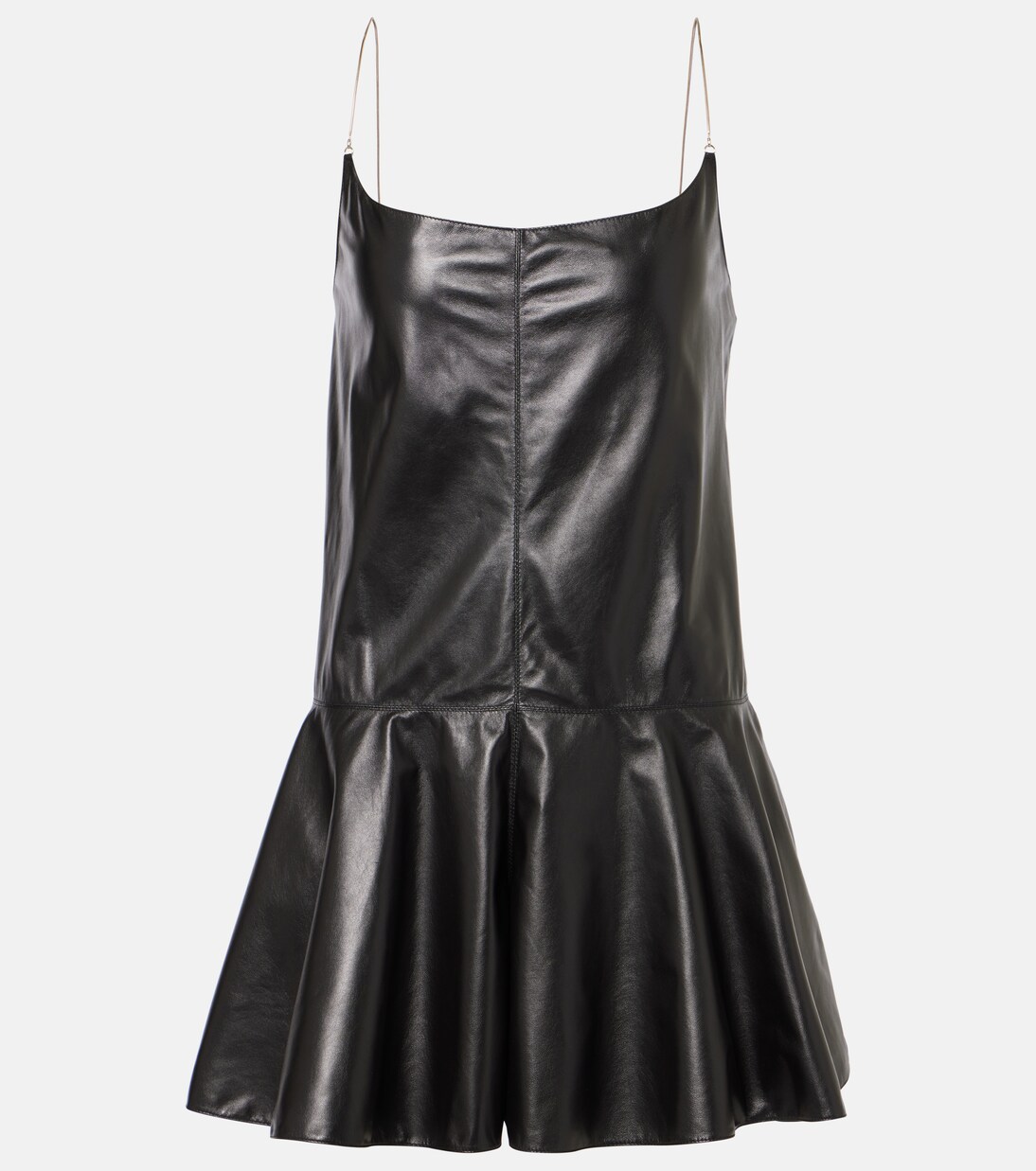 Slip leather romper | Alaïa