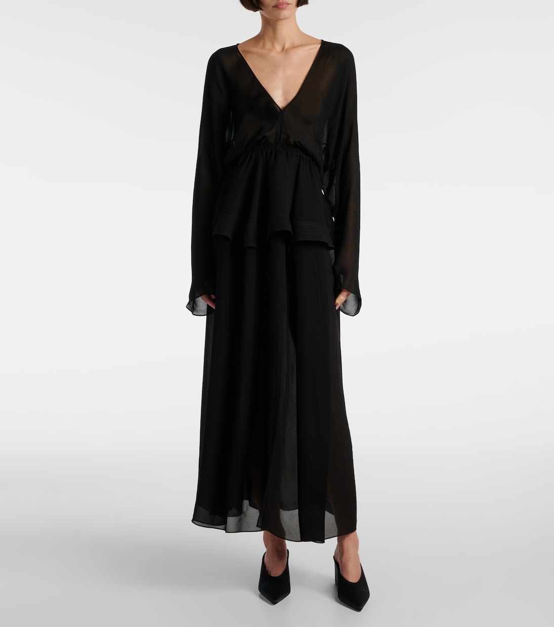 Peplum midi dress | Alaïa