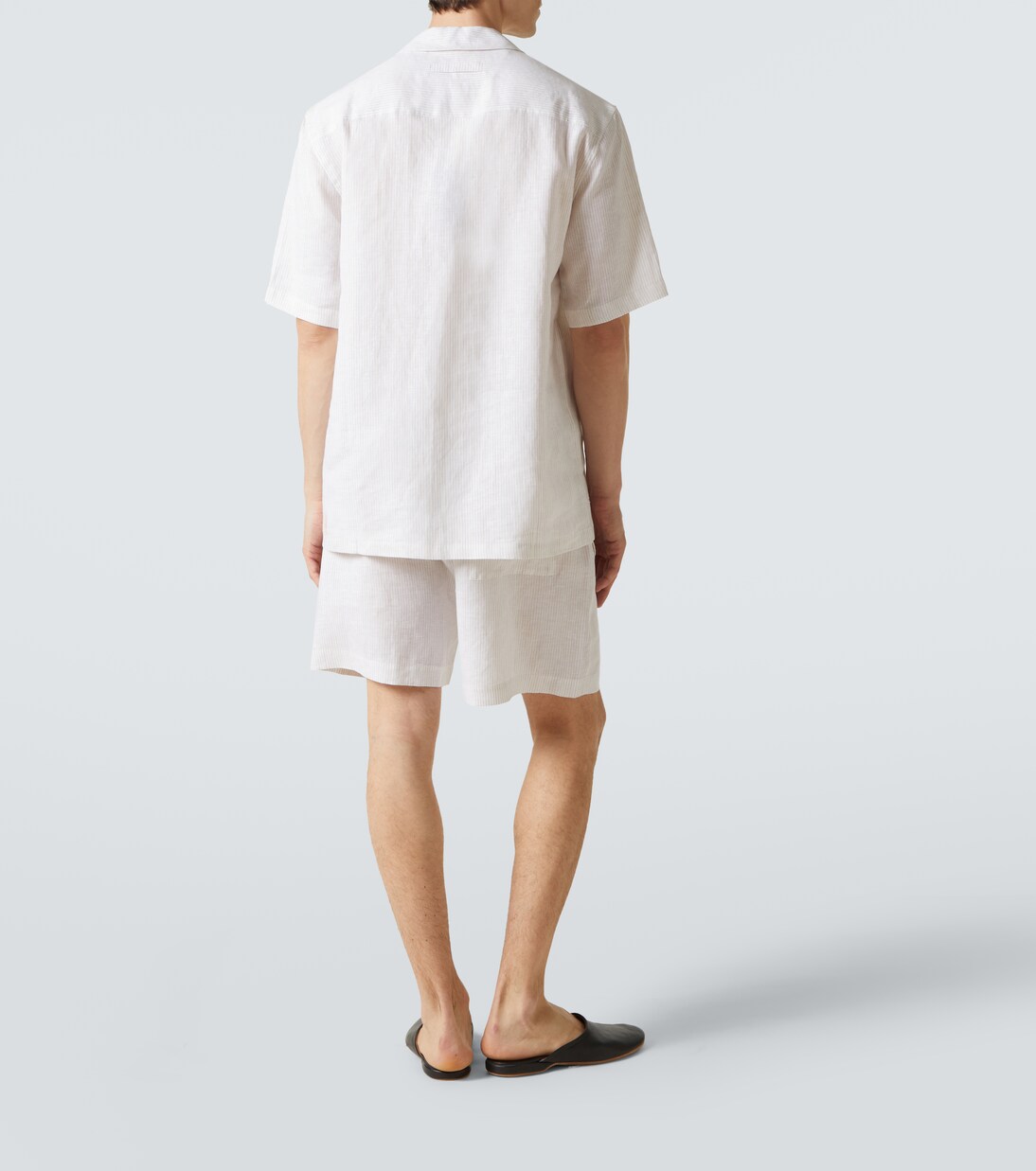 Striped linen pajamas | Zegna