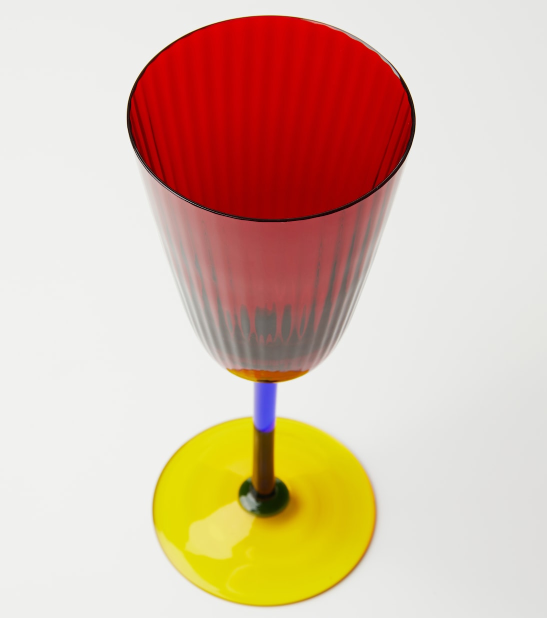 Murano white wine glass | Dolce&Gabbana Casa