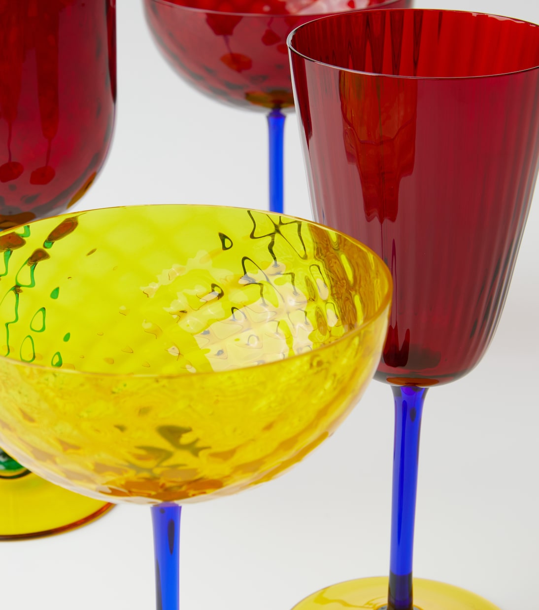 Murano white wine glass | Dolce&Gabbana Casa