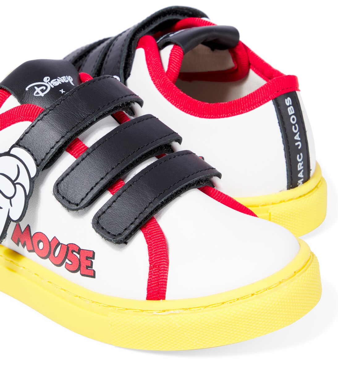 X Disney® Bedruckte Sneakers aus Leder | Marc Jacobs Kids