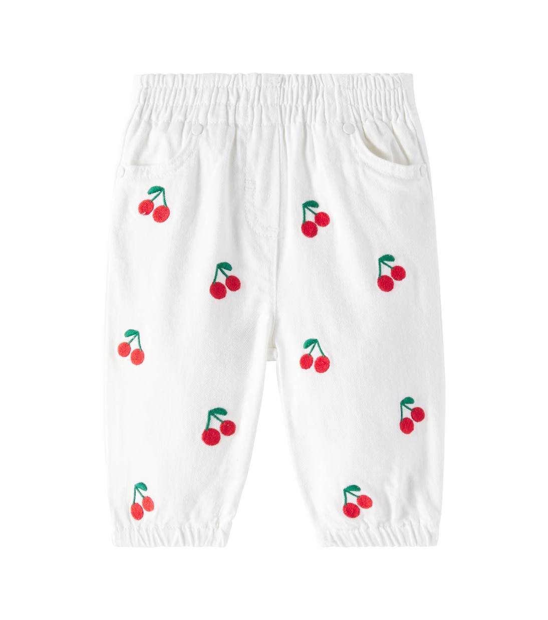 Baby Bestickte Hose aus Baumwolle | Stella McCartney Kids